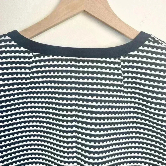 Nine West Women’s Knit Jacquard Open Front Blazer Jacket Size 14 - Picture 6 of 12